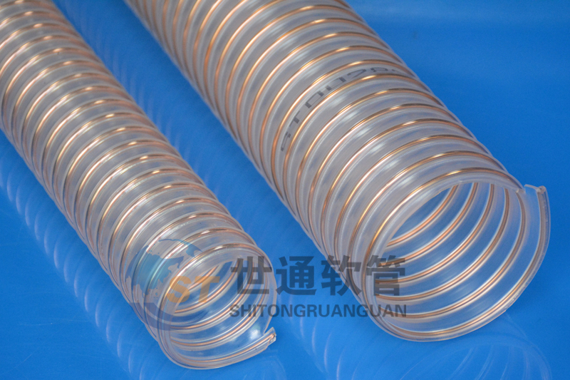 ST00282軟管,PU鋼絲管,耐磨軟管,木工吸塵管